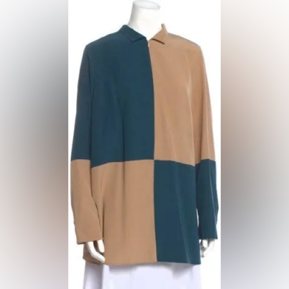 AUTHENTICATED Akris 100% silk tunic Size 10